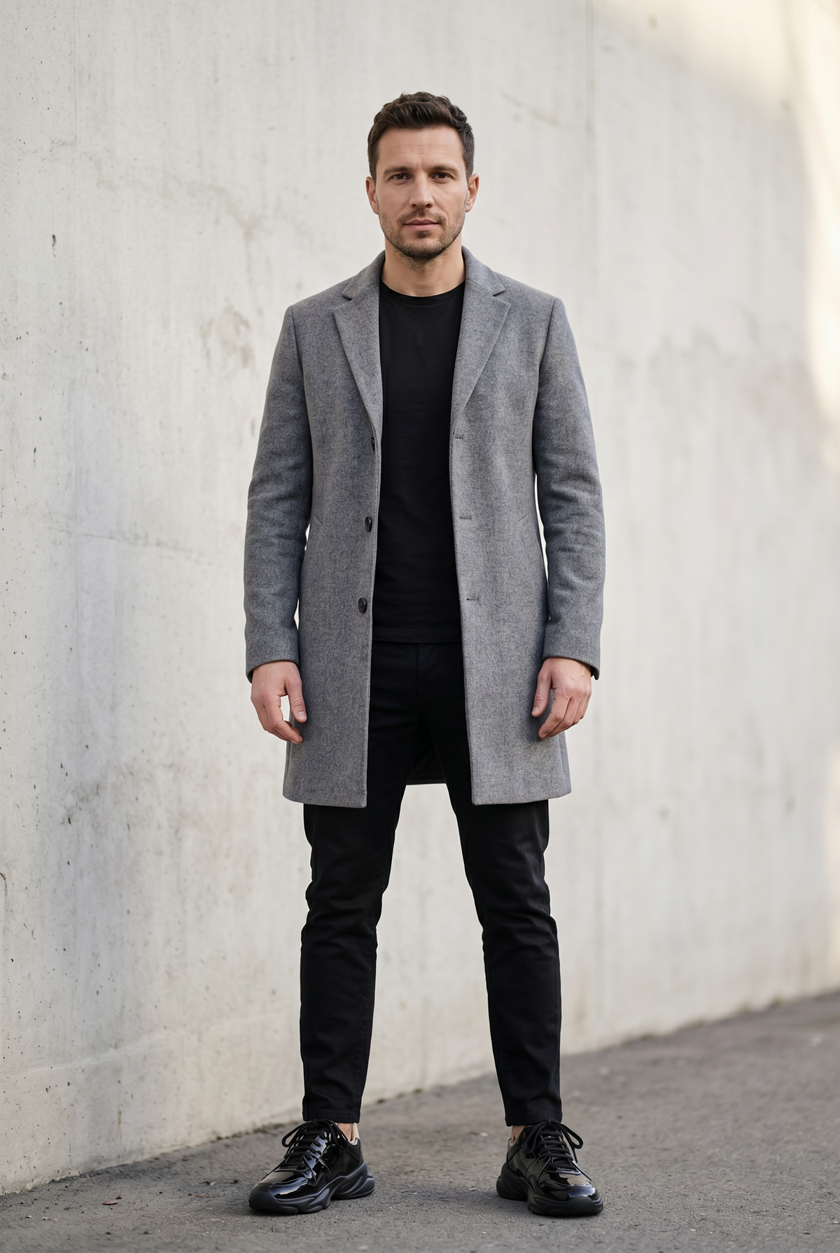 Pantofi Sport Bărbați Grey Gent - Enzo Margi