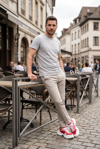 Pantofi Bărbați Red Velvet - Enzo Margi