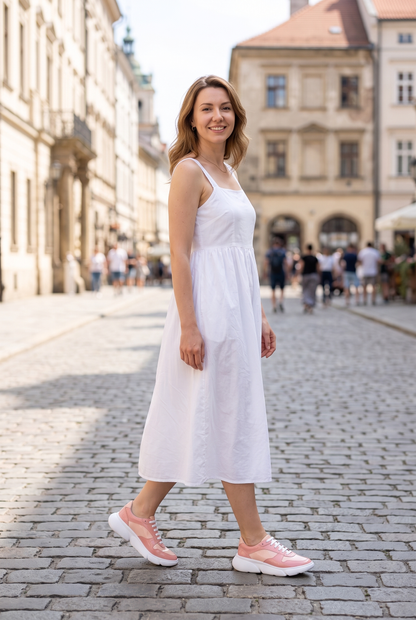 Pantofi Damă Blush Female — pantofi din piele naturală, Enzo Margi